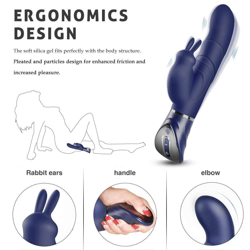 Thrusting G-Spot Rabbit Vibrator